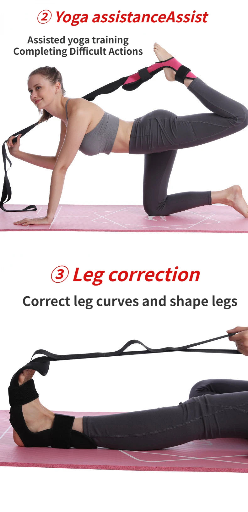 Yoga Leg Stretching Band - Healscape